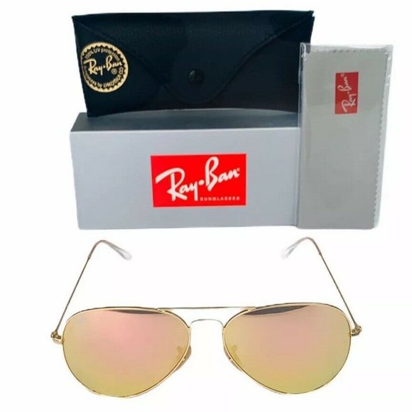 Ray-Ban Accessories - Ray-Ban Aviator Classic Golden Sunglasses